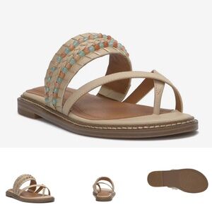 NEW Beaded Lucky Brand Kaykey Sandal